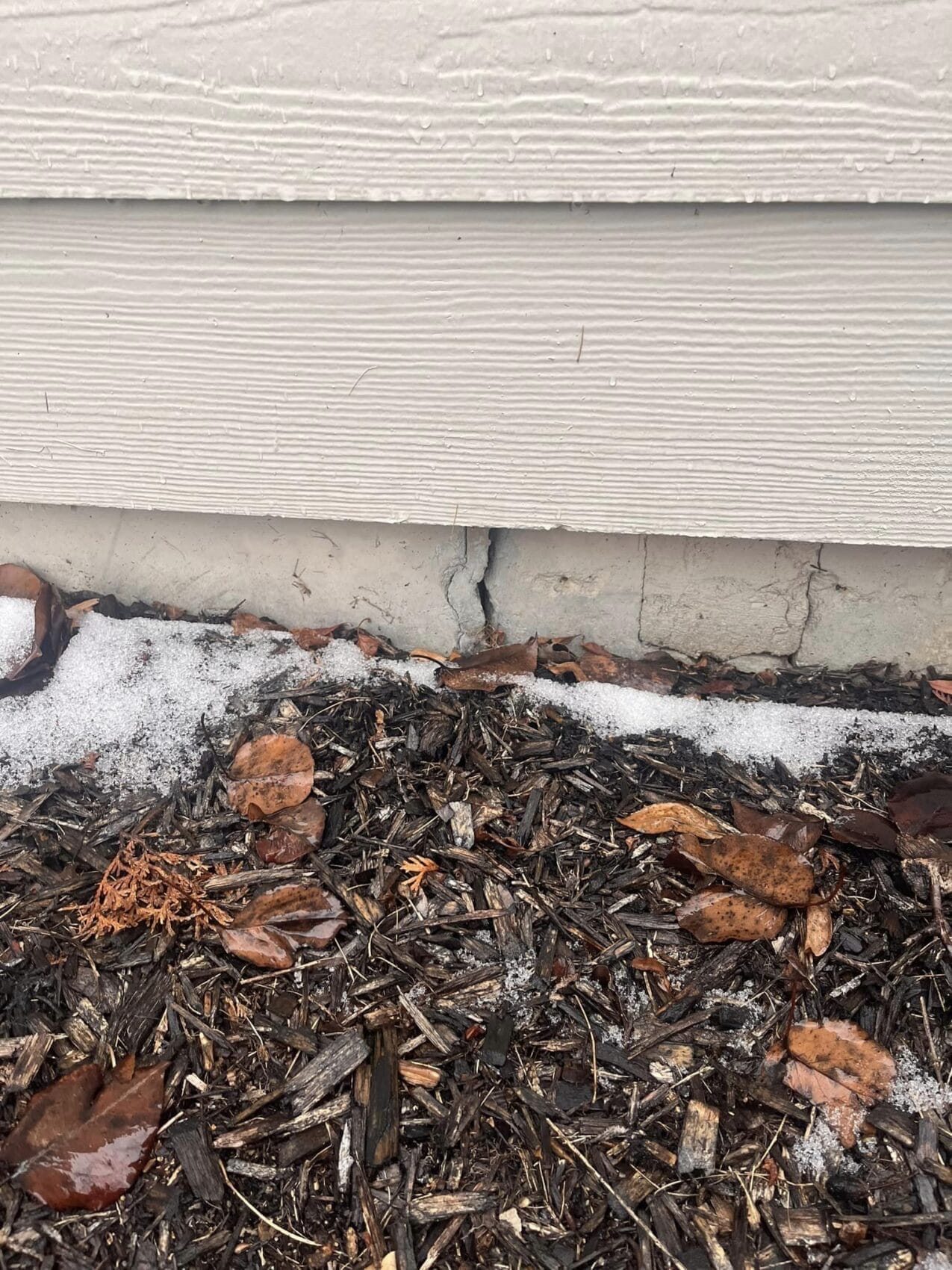 Crack in Foundation in New Castle IN